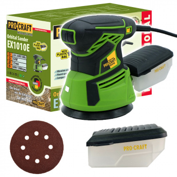 Procraft EX1010E Excentrická brúska priemer kotúča 125mm