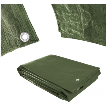 Procraft GT4x5 plachta 120g/m2 nepremokavá so sieťovinou 4x5 m zelená