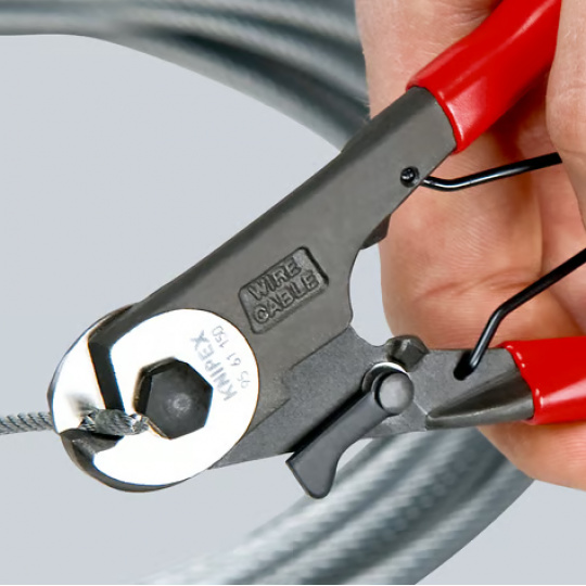 KNIPEX 9561150 Nožnice na ocelové lanká