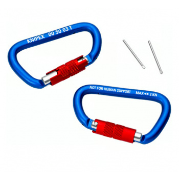 KNIPEX 005003 T BK Karabínka 2 kusy