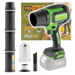 klikni pre zväčšenie Procraft PB27-BB Aku fúkar (bez batérie a nabíjačky)