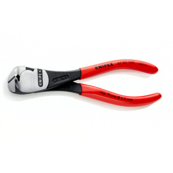 KNIPEX 6701160 Silné čelné štiepacie kliešte s fazetou 160 mm