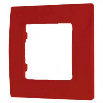 Legrand Niloé - 1-násobný rámček (červená) 665021