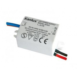 Transformátor k LED pásu 1-3W/12V