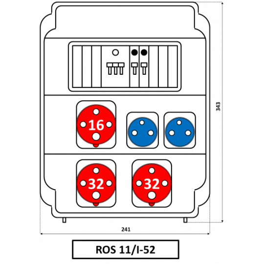 Rozvodnica ROS 11/I-52 