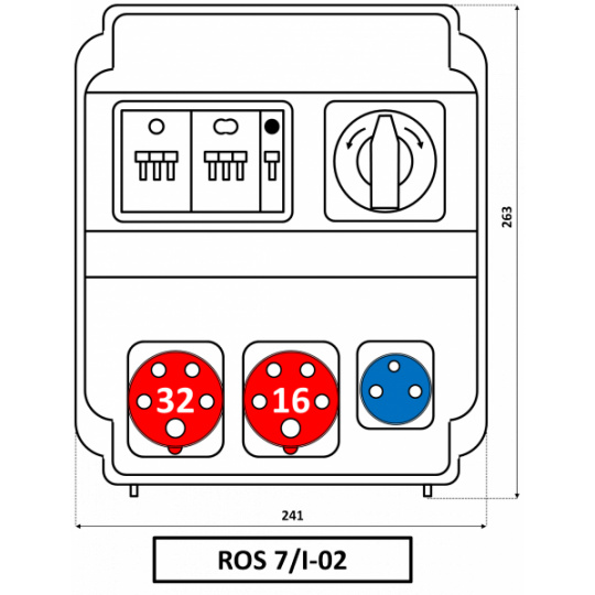 Rozvodnica ROS 7/I-02 