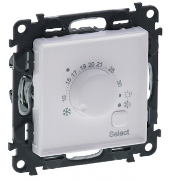 Legrand VALENA LIFE Izbový termostat biely 752133
