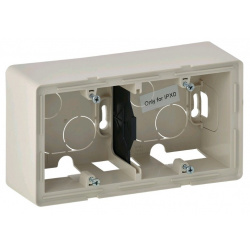 klikni pre zväčšenie Legrand Valena Life - Dvojitá krabica na povrch (béžová) 754202