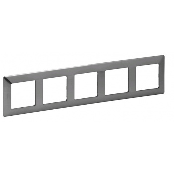 Legrand VALENA LIFE 5rámček nerez 754155