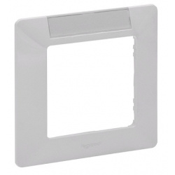 Legrand Valena Life - 1-násobný rámček s držiakom štítkov (biely) 754011
