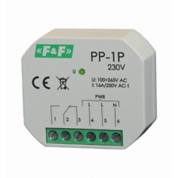 Elektromagnetické pomocné relé PP-1P/230