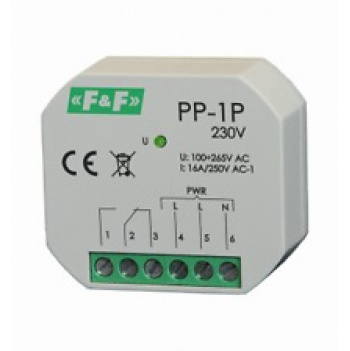 Elektromagnetické pomocné relé PP-1P/230