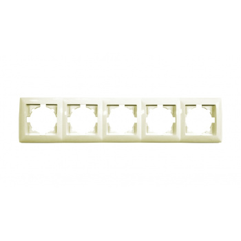 Visage IVORY - 5-násobný rámček (béžový) 01281200000146