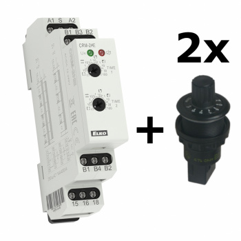 Elko EP Cyklovač asymetrický s externým ovládaním - CRM-2HE/UNI + 2x potenciometer