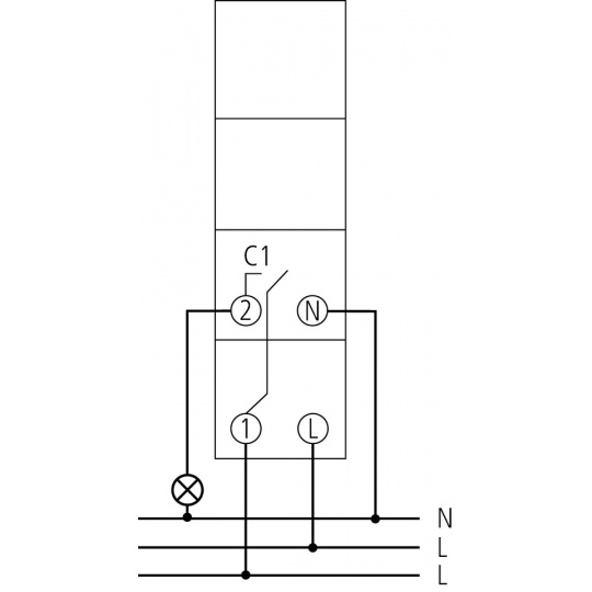 SUL 180 A - mechanické spínacie hodiny