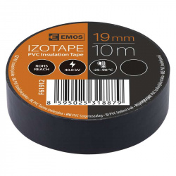 Páska izolačná PVC 19mm/10m (čierna)
