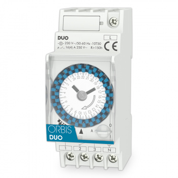 DUO QRS - mechanické spínacie hodiny