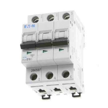 Istič EATON PL6 - B10/3 (6kA) 286587