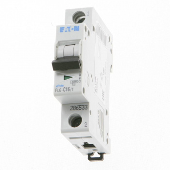 Istič EATON PL6 - C16/1 (6kA) 286533