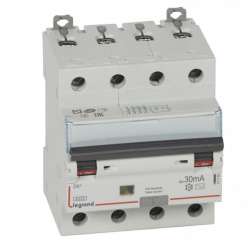 LE 411187 DX3 PRÚDOVÝ CHRÁNIČ 4P C20 6000A AC 30MA