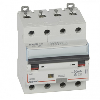LE 411187 DX3 PRÚDOVÝ CHRÁNIČ 4P C20 6000A AC 30MA